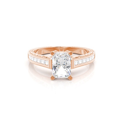 Radiant Diamond Rings