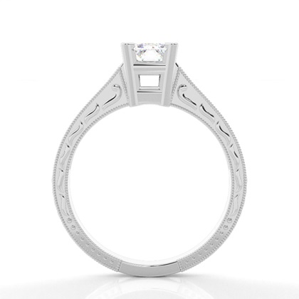 Emerald Vintage Engagement Rings