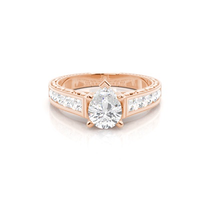 Pear Diamond Rings