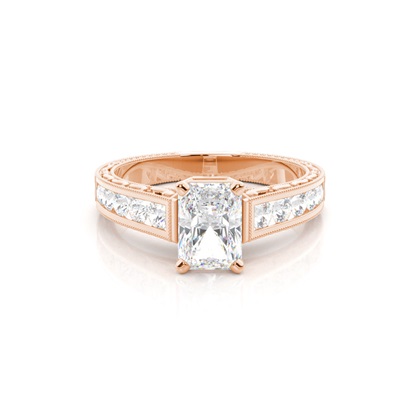 Radiant Diamond Rings
