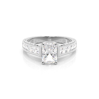 Radiant Diamond Rings