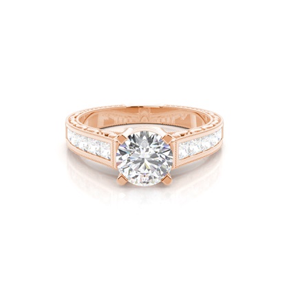 Round Diamond Rings
