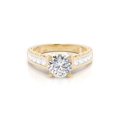 Round Diamond Rings