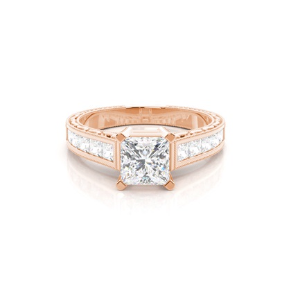 Princess Cut Diamond Engagement Rings