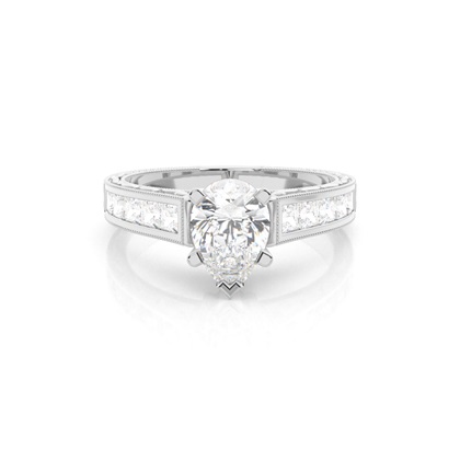 Pear Diamond Rings