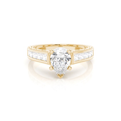Pear Diamond Rings