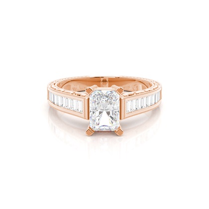 Radiant Diamond Rings