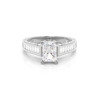 Radiant Diamond Rings