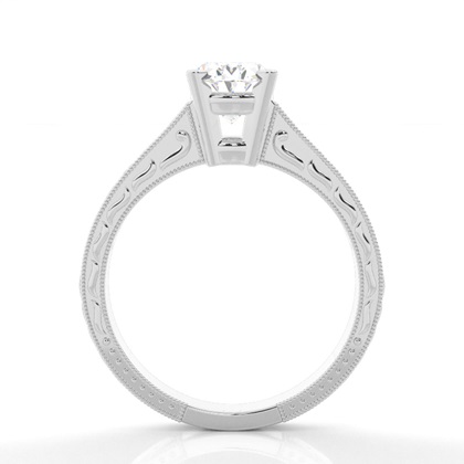 Oval Vintage Diamond Engagement Rings