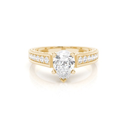Pear Diamond Rings