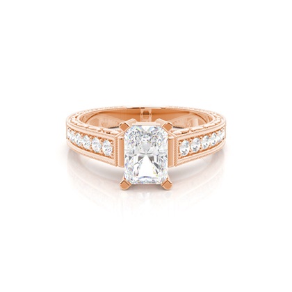 Radiant Diamond Rings