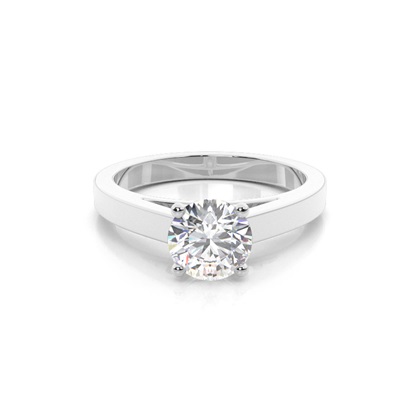 4 Prong Setting Medium Engagement Ring