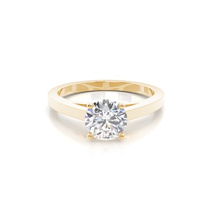 Yellow Gold Diamond Engagement Rings
