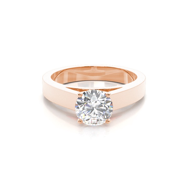 4 Prong Setting Large Engagement Ring