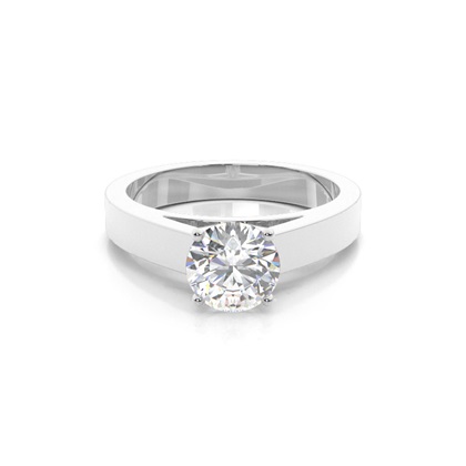 4 Prong Setting Large Engagement Ring