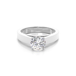 4 Prong Setting Large Engagement Ring