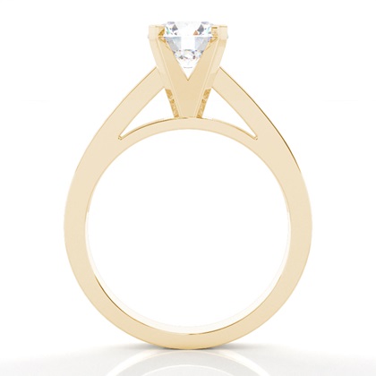 Yellow Gold Diamond Engagement Rings