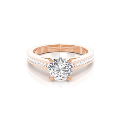 Rose Gold Lab Grown Diamond Engagement Rings
