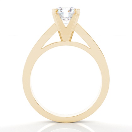 Yellow Gold Diamond Engagement Rings