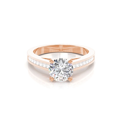 Rose Gold Lab Grown Diamond Engagement Rings