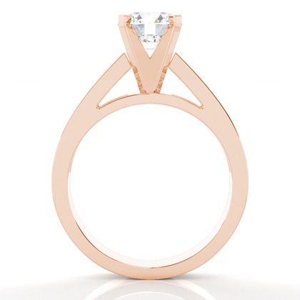 Rose Gold Diamond Engagement Rings