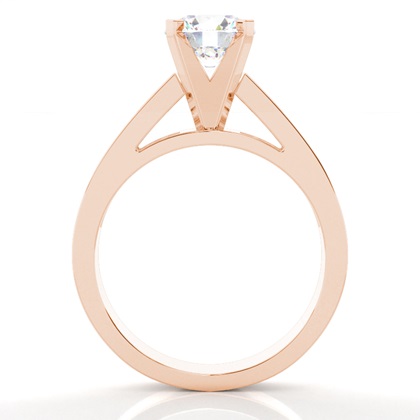 Rose Gold Diamond Engagement Rings