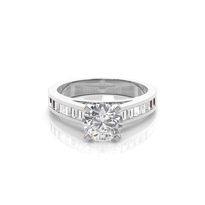 Platinum Diamond Engagement Rings