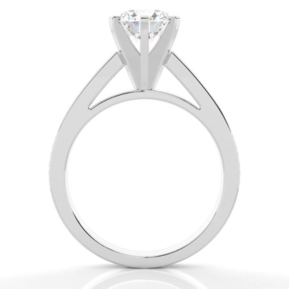 6 Prong Setting Medium Engagement Ring