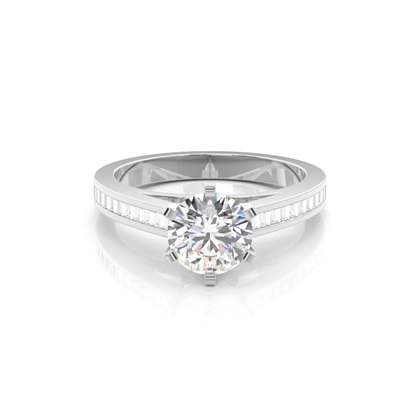 Platinum Diamond Engagement Rings