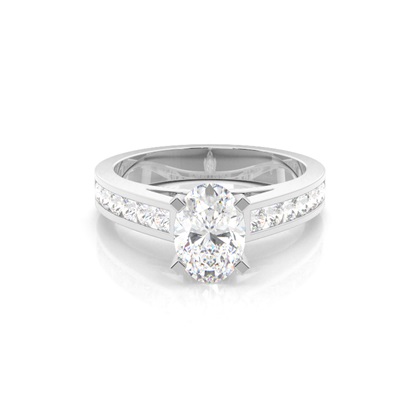 Oval Diamantverlobungsringe Verlobungsringe