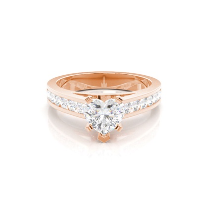 Heart Diamond Engagement Rings