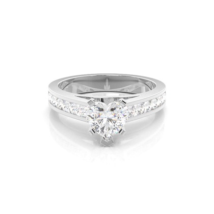 Heart Diamond Engagement Rings