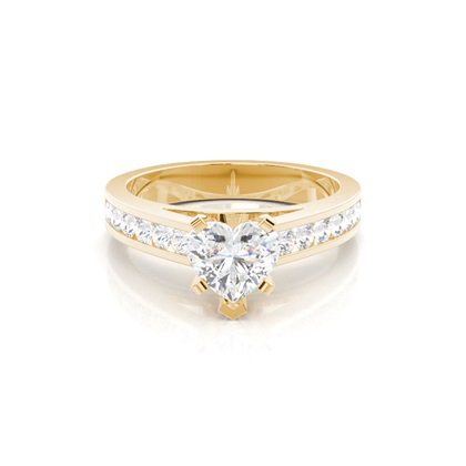Heart Diamond Engagement Rings