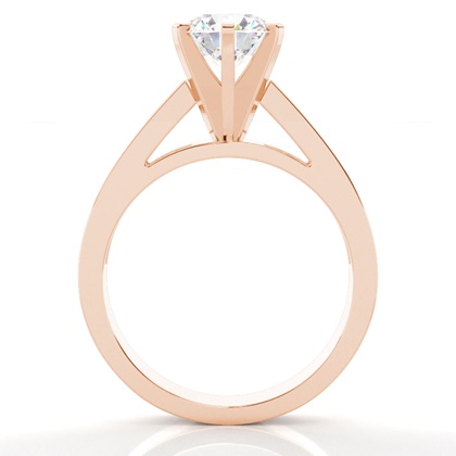 Rose Gold Diamond Engagement Rings