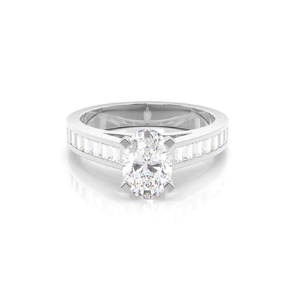 Oval Diamantverlobungsringe Verlobungsringe