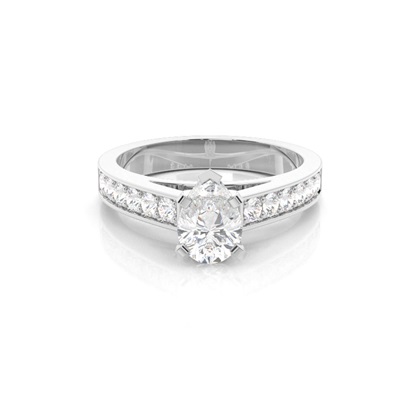 Pear Diamond Rings