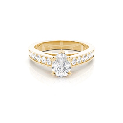 Pear Diamond Rings