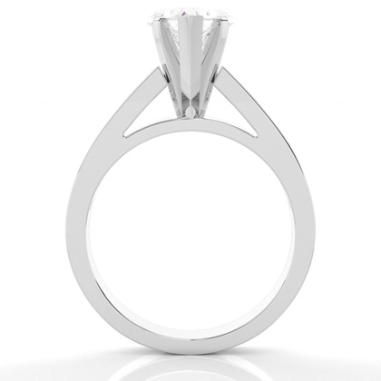 Heart Side Stone Diamond Rings