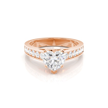 Heart Diamond Rings