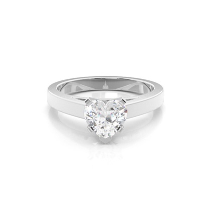 Heart Diamond Rings