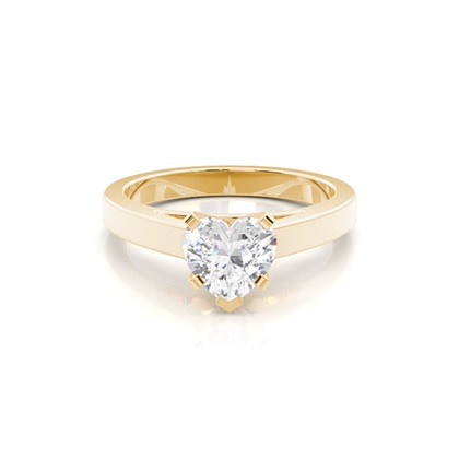 Heart Diamond Rings