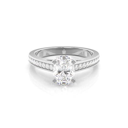 Oval Diamantverlobungsringe Verlobungsringe