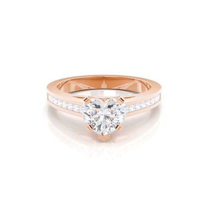 Heart Diamond Rings