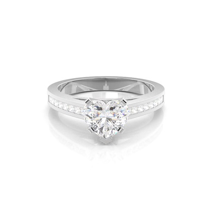 Heart Diamond Rings