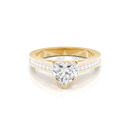 Heart Diamond Rings