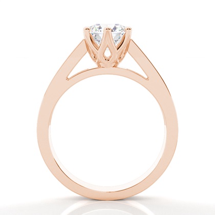 Rose Gold Diamond Engagement Rings