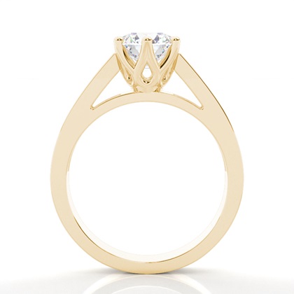 Yellow Gold Diamond Engagement Rings