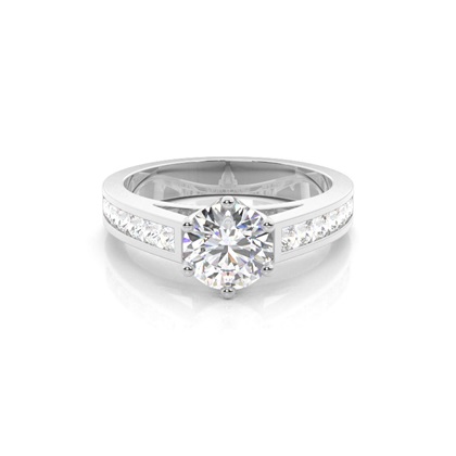 Platinum Diamond Engagement Rings