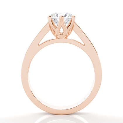Rose Gold Diamond Engagement Rings