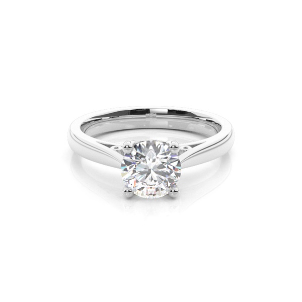 4 Prong Setting Medium Engagement Ring